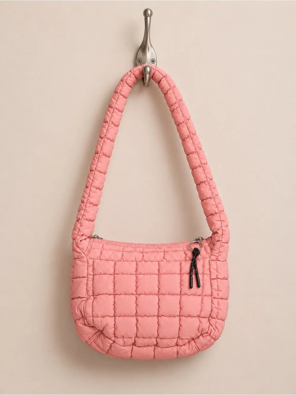 NWT Free People Movement Quilted Baby Carryall Sling Bag Peachy Pink - Picture 2 of 7